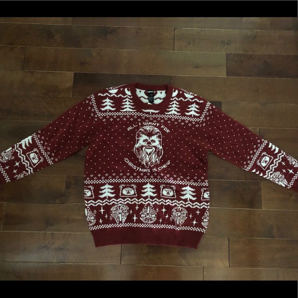 Chewbacca christmas sweater:)